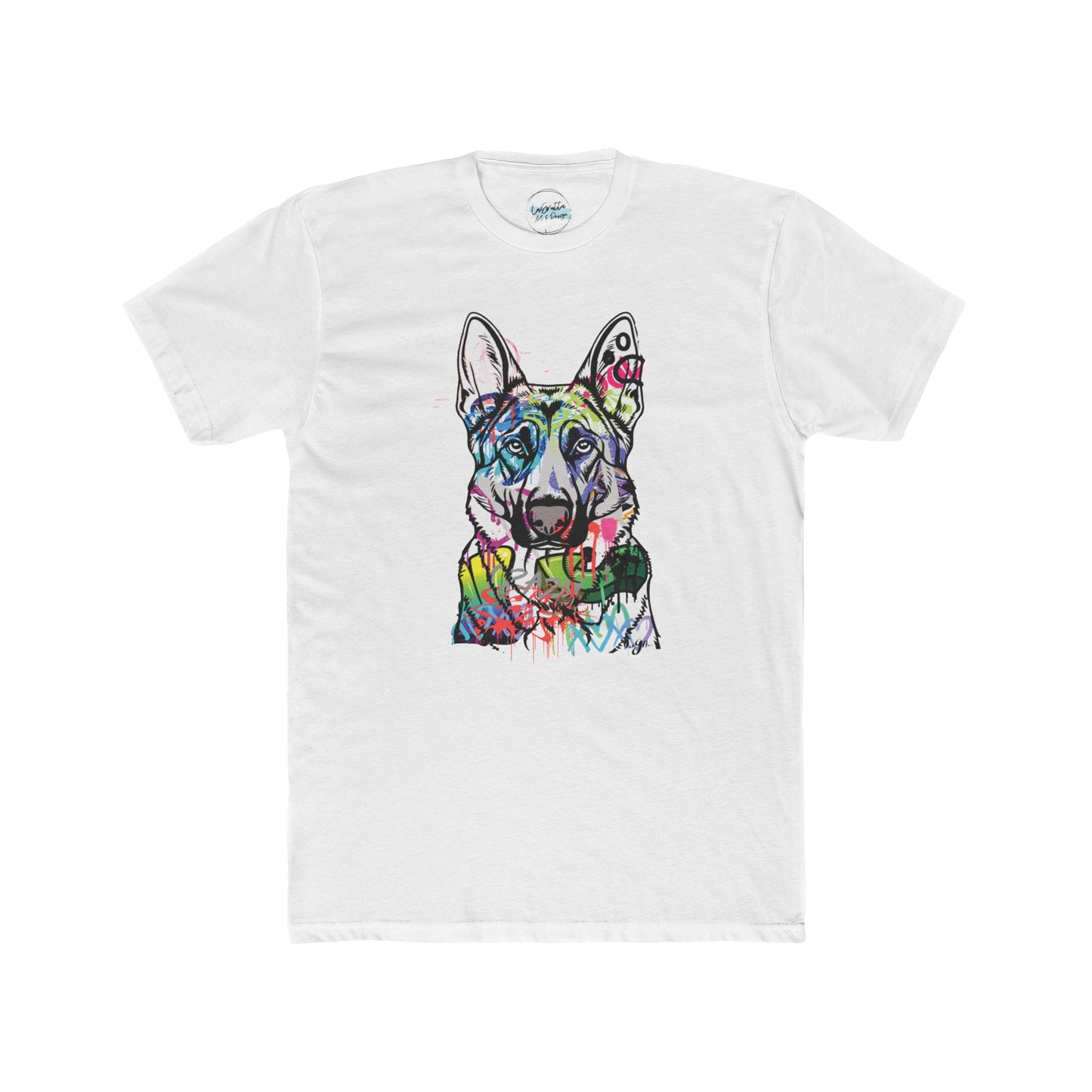 T-Shirt Graffiti | German Shepherd Illustration