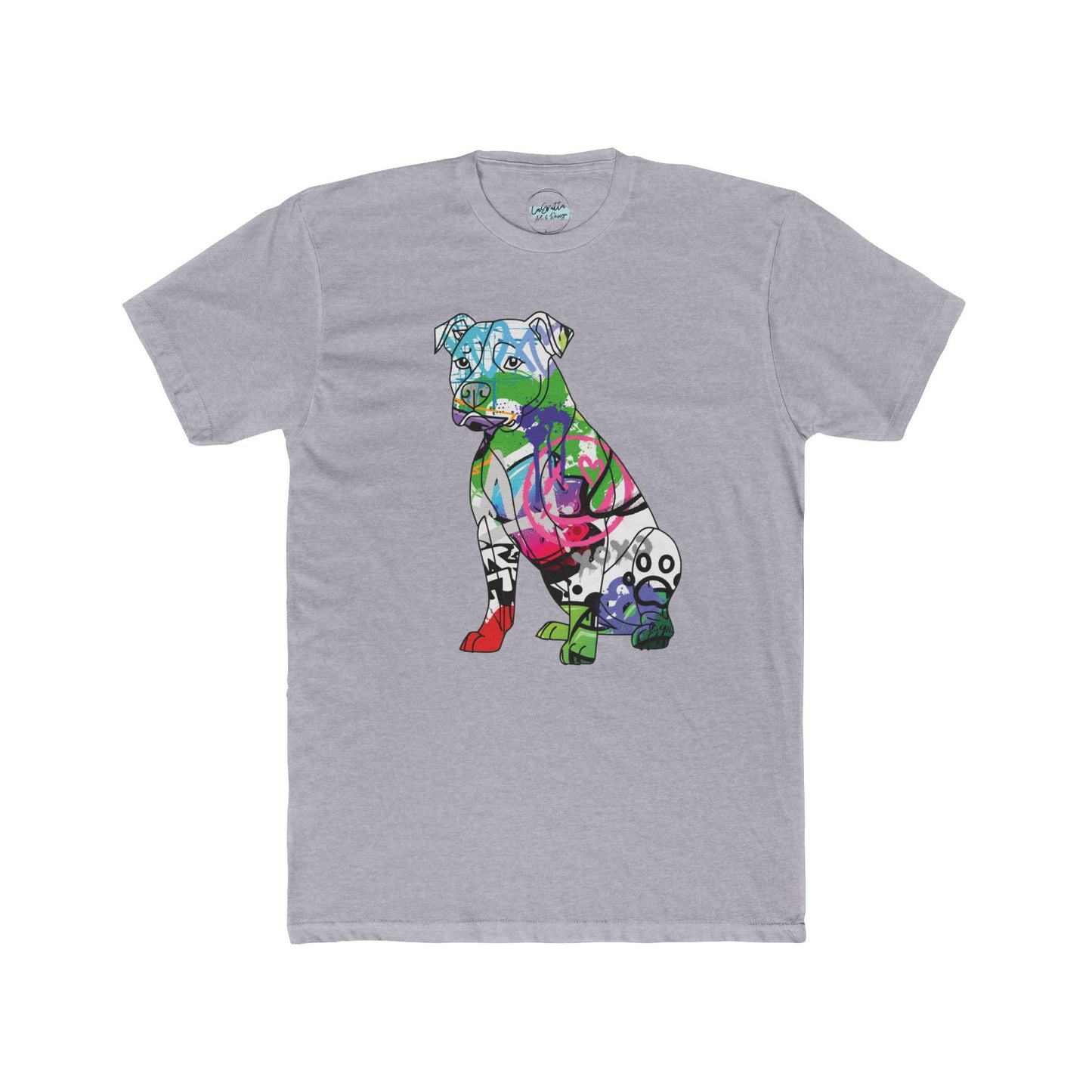 Cotton Tee | Graffiti Pitbull Street Art Design