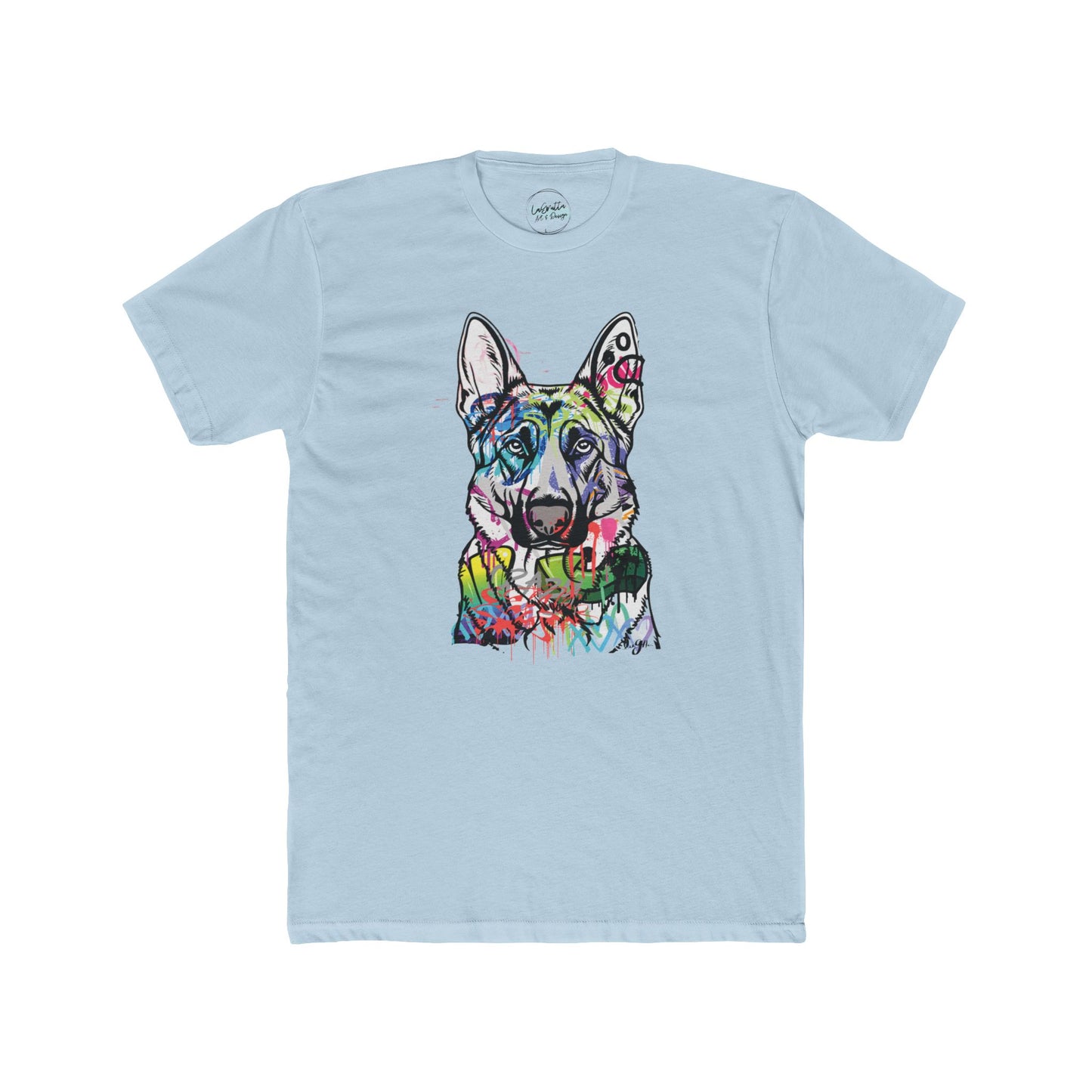 T-Shirt Graffiti | German Shepherd Illustration
