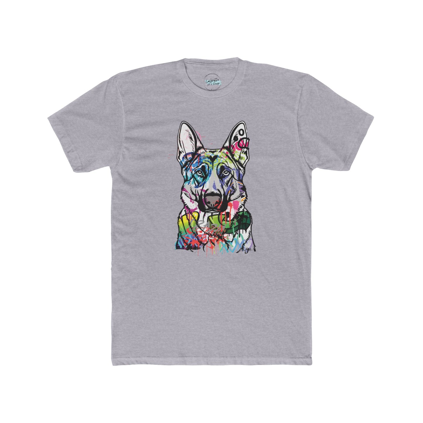 T-Shirt Graffiti | German Shepherd Illustration