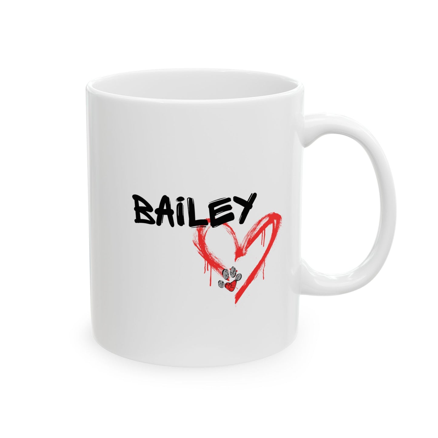 Personalized Beagle Mug | Graffiti Street Art Dog Gift