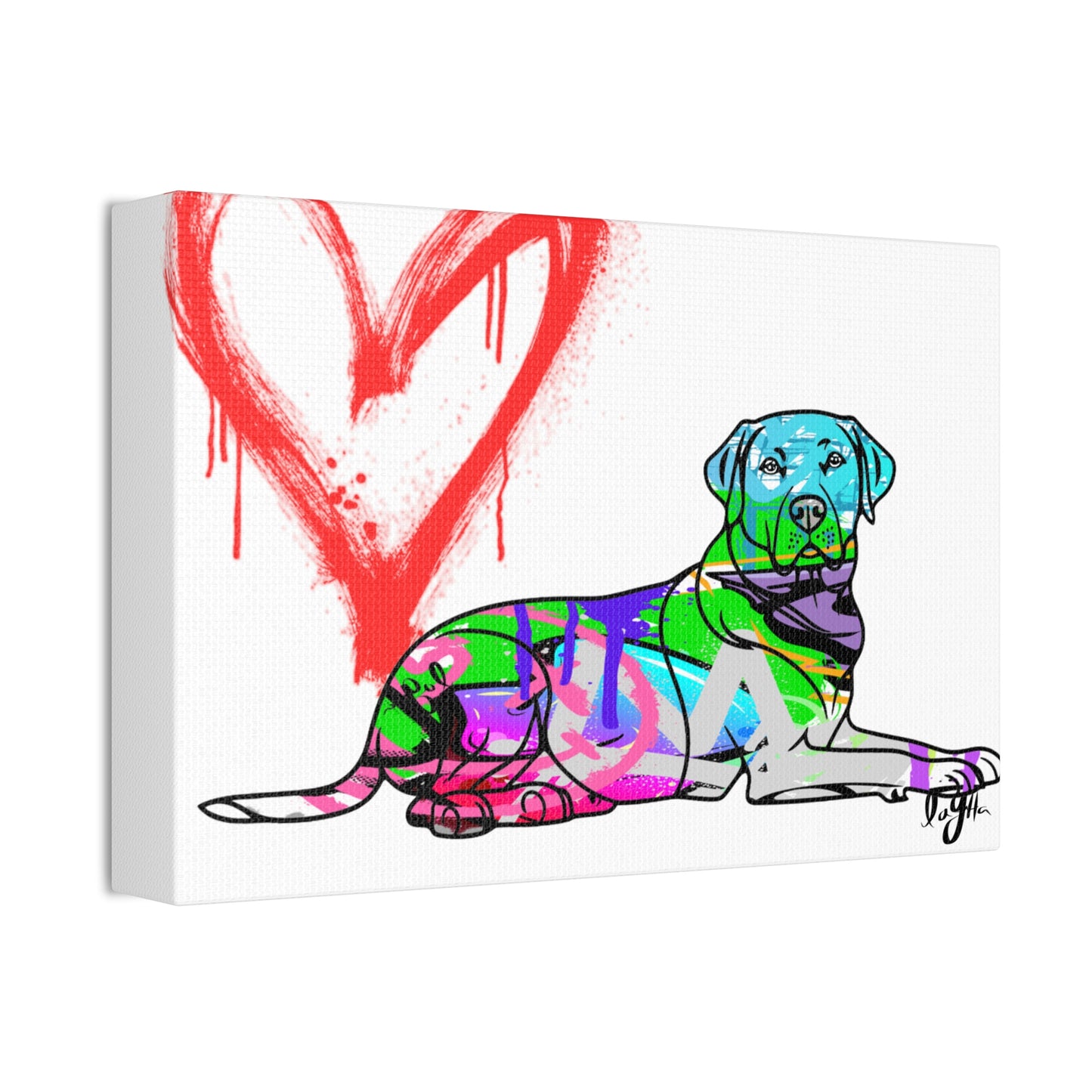 English Lab dog breed with a loyal and friendly nature, perfect for passionate dog lovers seeking an intelligent companion.