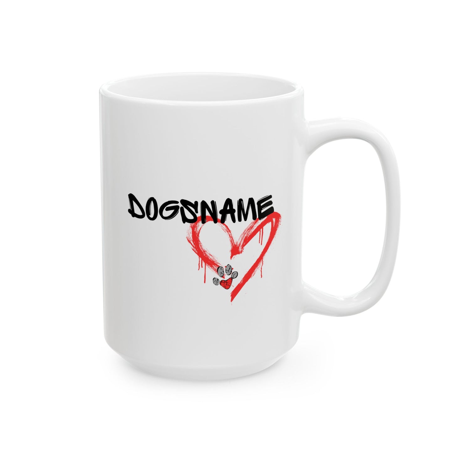 Personalized Corgi Mug | Graffiti Street Art Dog Gift