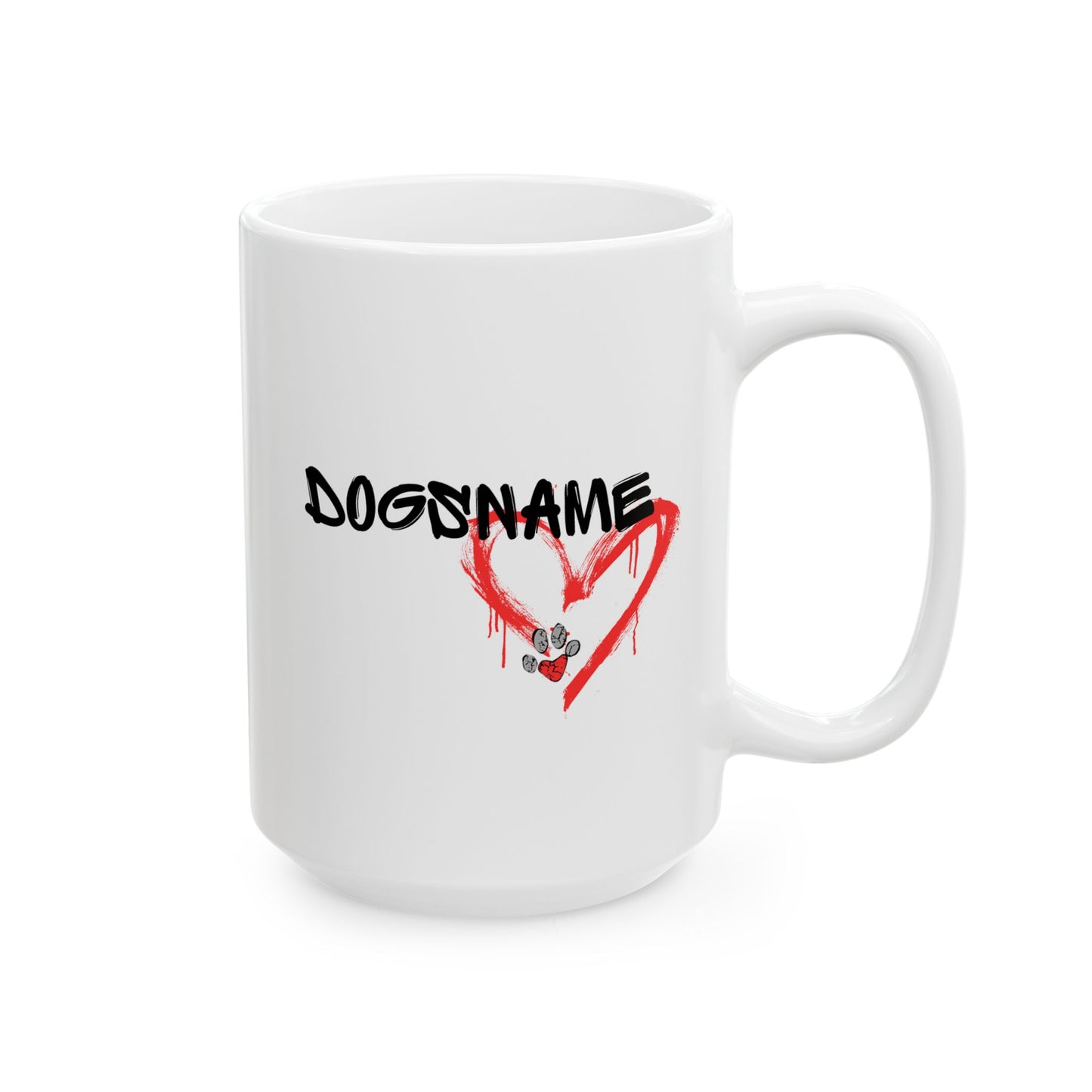 Personalized English Labrador Mug | Graffiti Street Art Dog Gift