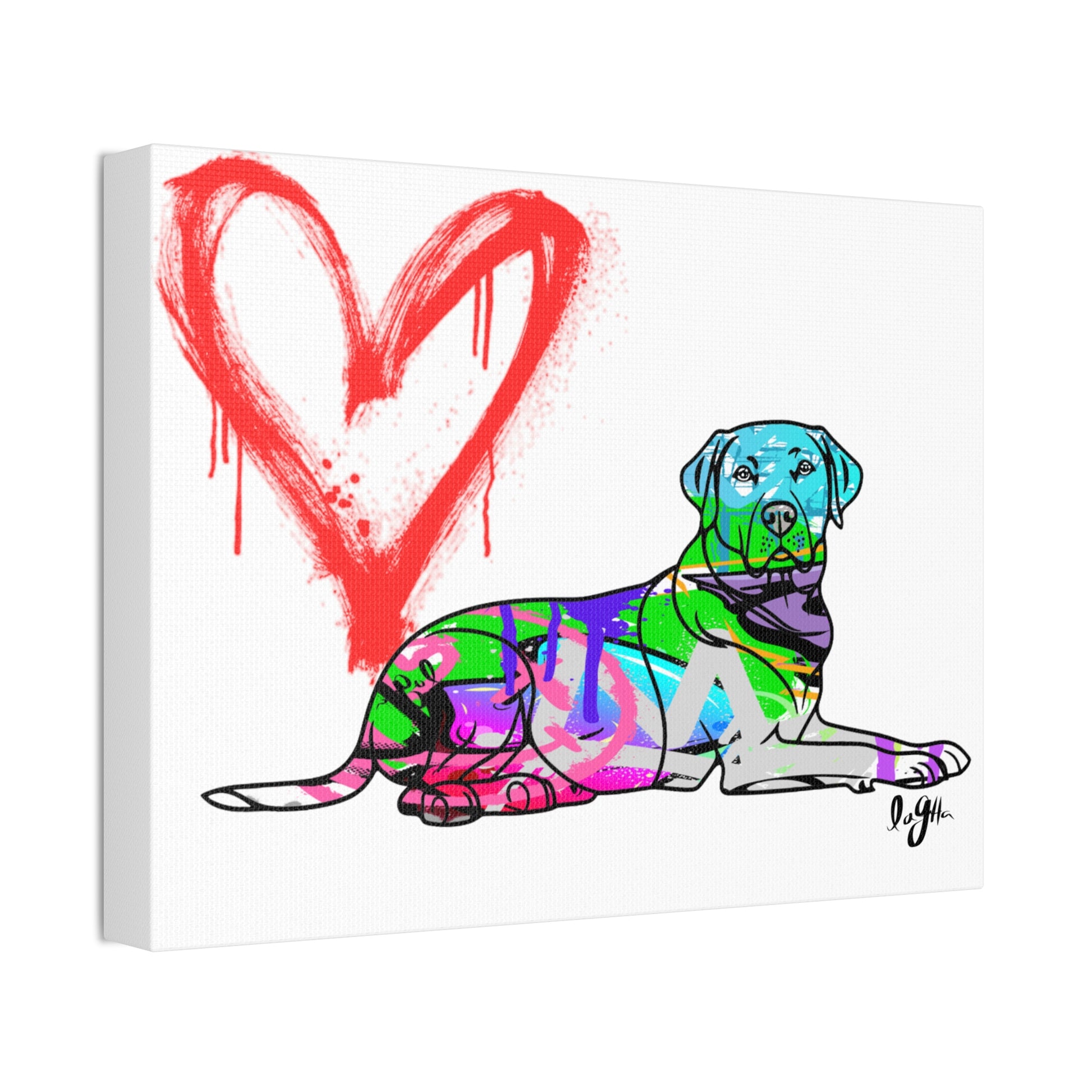 English Lab dog breed with a loyal and friendly nature, perfect for passionate dog lovers seeking an intelligent companion.