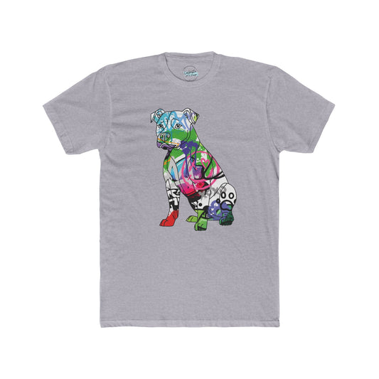 Cotton Tee | Graffiti Pitbull Street Art Design