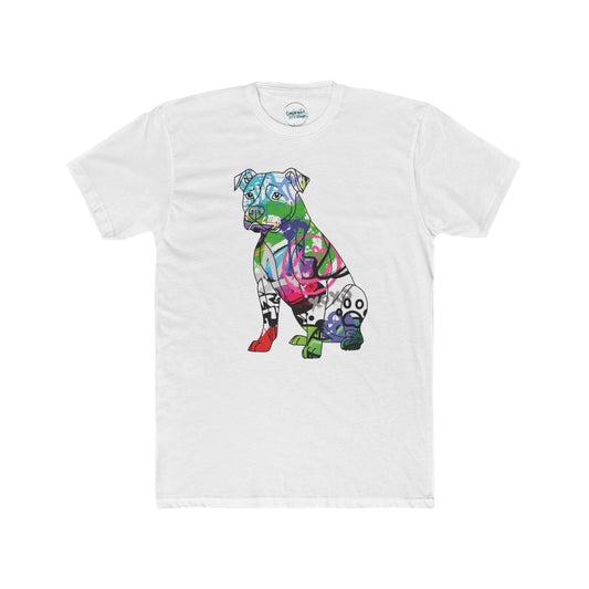 Cotton Tee | Graffiti Pitbull Street Art Design