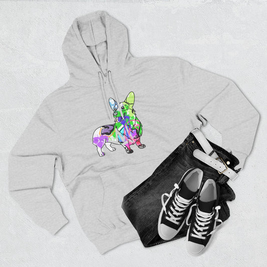 Unisex Hoodie | Graffiti Corgi Street Art Design