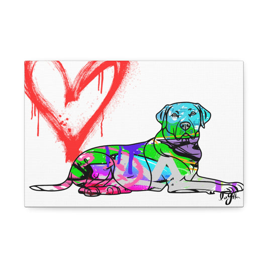 English Lab dog breed with a loyal and friendly nature, perfect for passionate dog lovers seeking an intelligent companion.