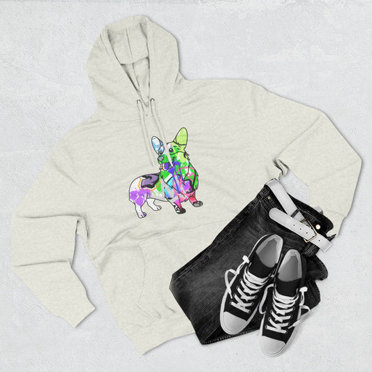 Unisex Hoodie | Graffiti Corgi Street Art Design