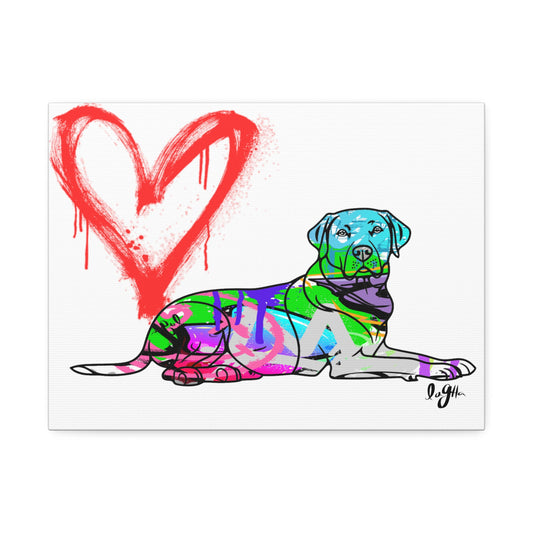 English Lab dog breed with a loyal and friendly nature, perfect for passionate dog lovers seeking an intelligent companion.