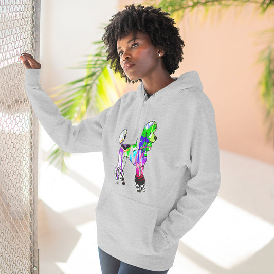 Unisex Hoodie | Graffiti Street Art Poodle