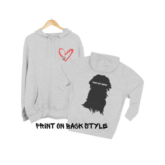 Custom Unisex Hoodie | Graffiti Pet Art Design